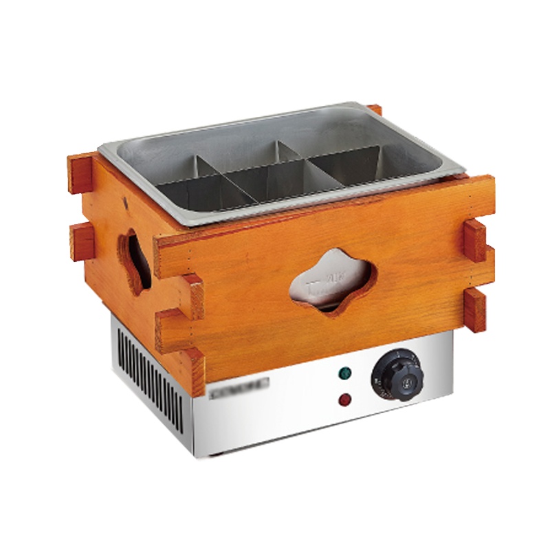乐创 关东煮机器商用 麻辣烫炉串串香锅丸子机多功能设备小吃设备九格关东煮