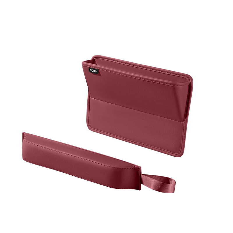 CICIDO汽车座椅夹缝收纳盒缝隙塞条二合一储物盒车载装饰用品大全