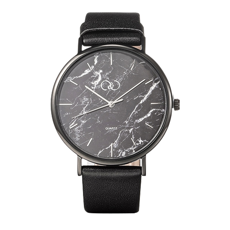 C&C意大利时装手表个性英伦系列时尚男表新款简约休闲时尚大气学生男款网红同款商务防水皮带非机械腕表CCD02BK-1