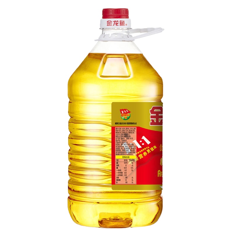 金龙鱼黄金比例食用植物调和油4L