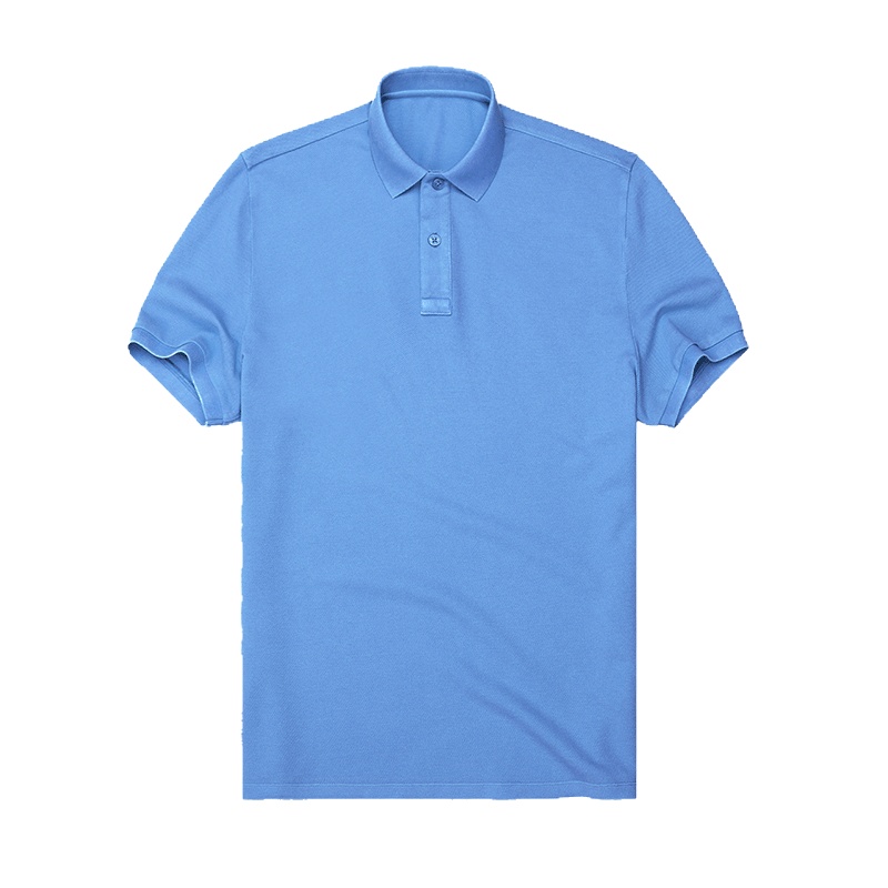 布先生纯棉短袖T恤 夏商务男士翻领纯色短袖t恤AT10407