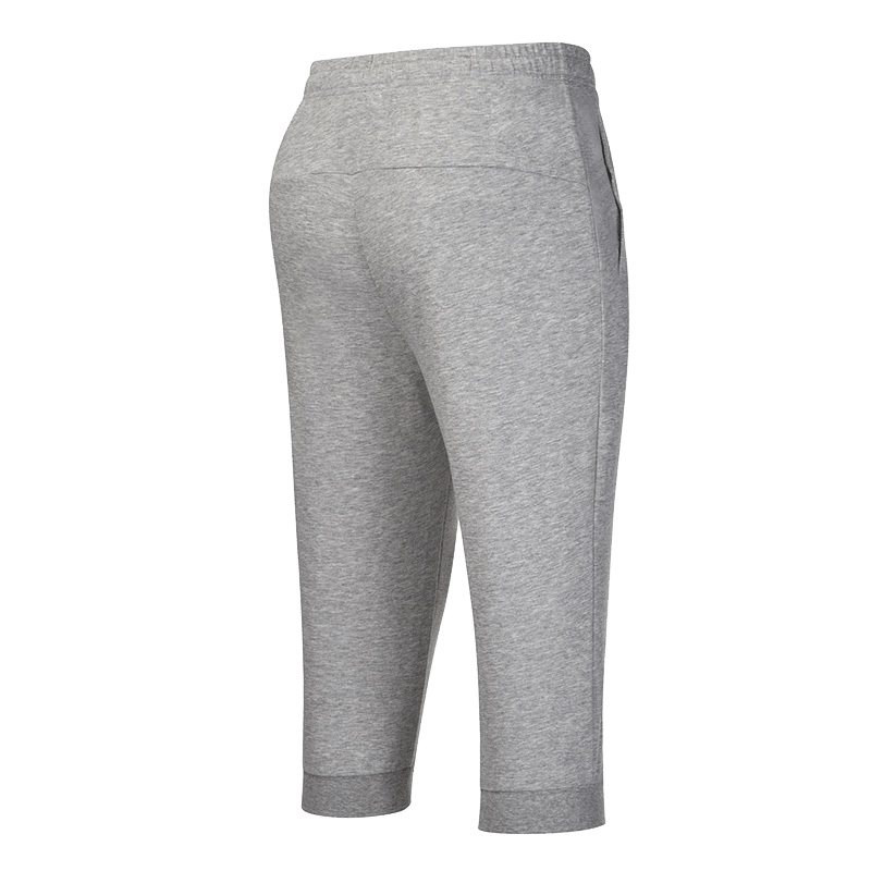 361度男装2019夏季男子跑步针织七分裤男子运动舒适宽松短裤