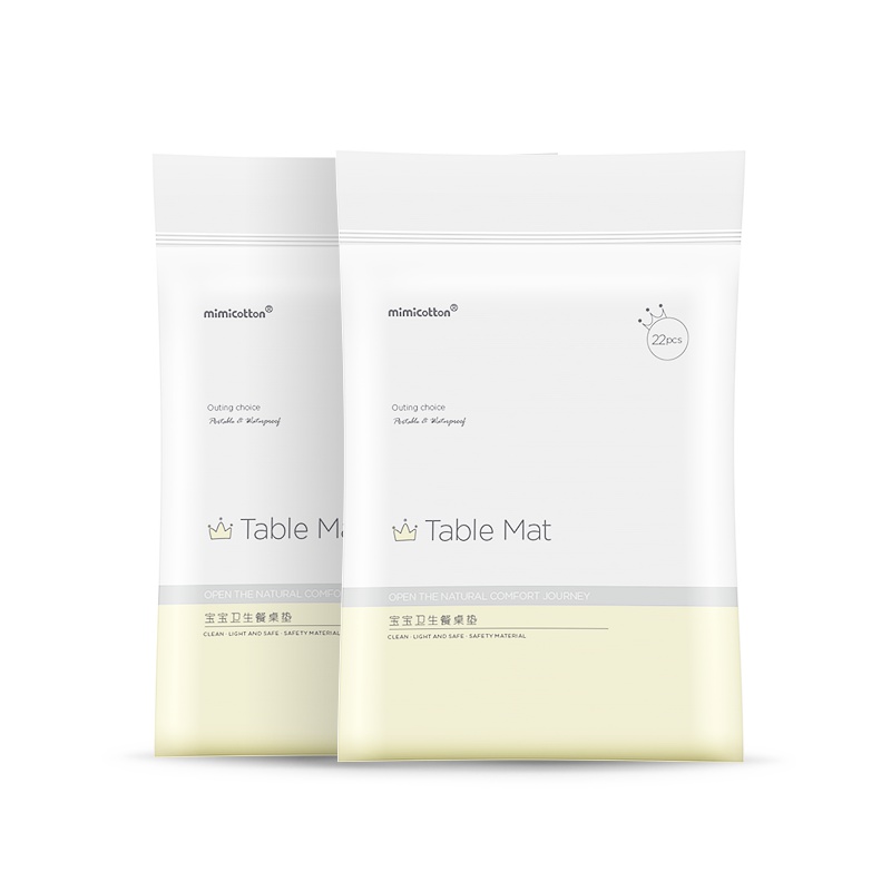 棉花秘密餐垫儿童宝宝外出携带防滑餐桌垫桌布防水一次性可固定