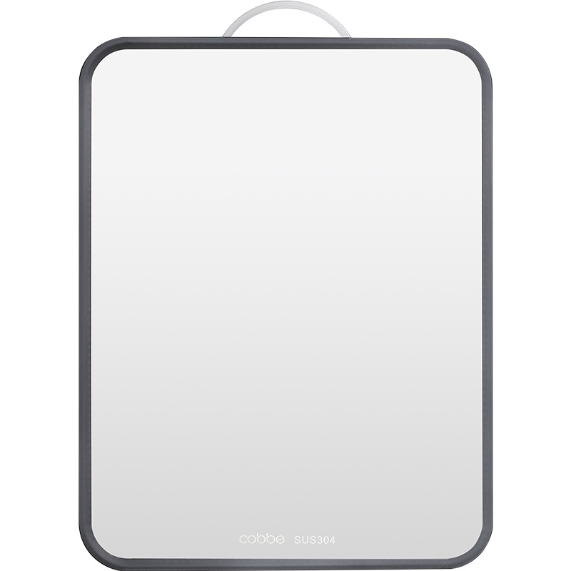 卡贝304不锈钢PP切菜板抗菌防霉 家用双面水果砧板厨房擀面案板