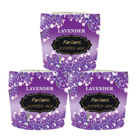 花仙子 薰衣草香空气清新剂70g卫生间固体香膏厕所除臭剂卧室持久留香清香剂4盒装