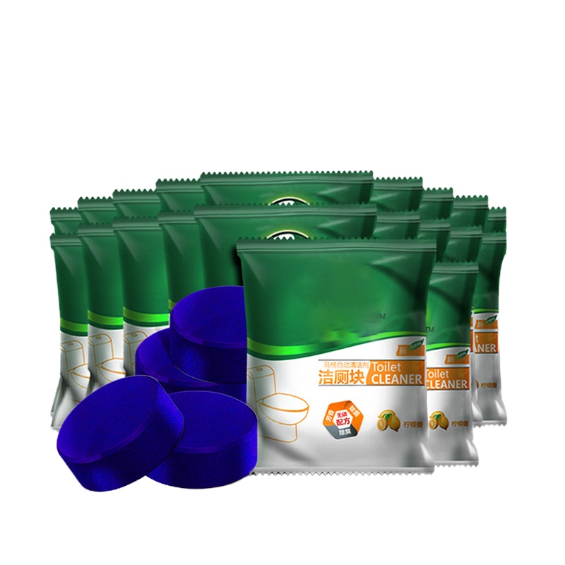 陇步昇 马桶自动清洁剂(蓝泡泡)柠檬香 50g*20