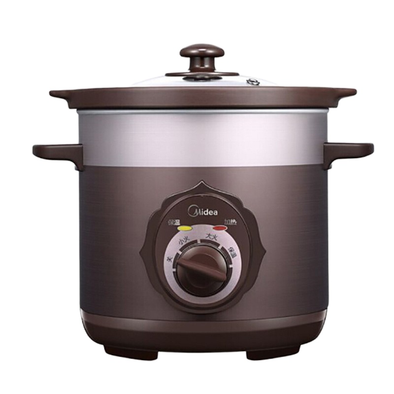 美的(Midea)电炖锅3L电沙锅煮汤煲粥家用电砂锅 南国陶釜内胆 MD-TGH30C