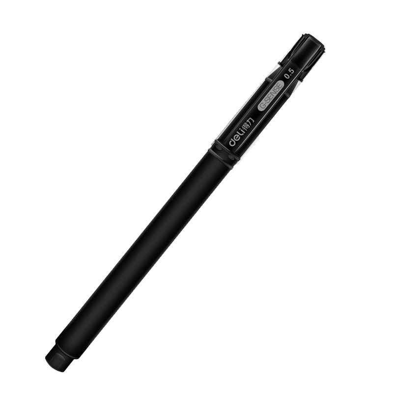 得力(deli) S65 中性笔 0.5mm 财务XHJ记账笔 办公签字 12支一盒装