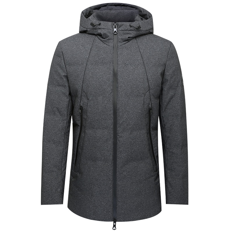 红豆男装 男士羽绒服 冬季舒适保暖连帽休闲羽绒服外套男