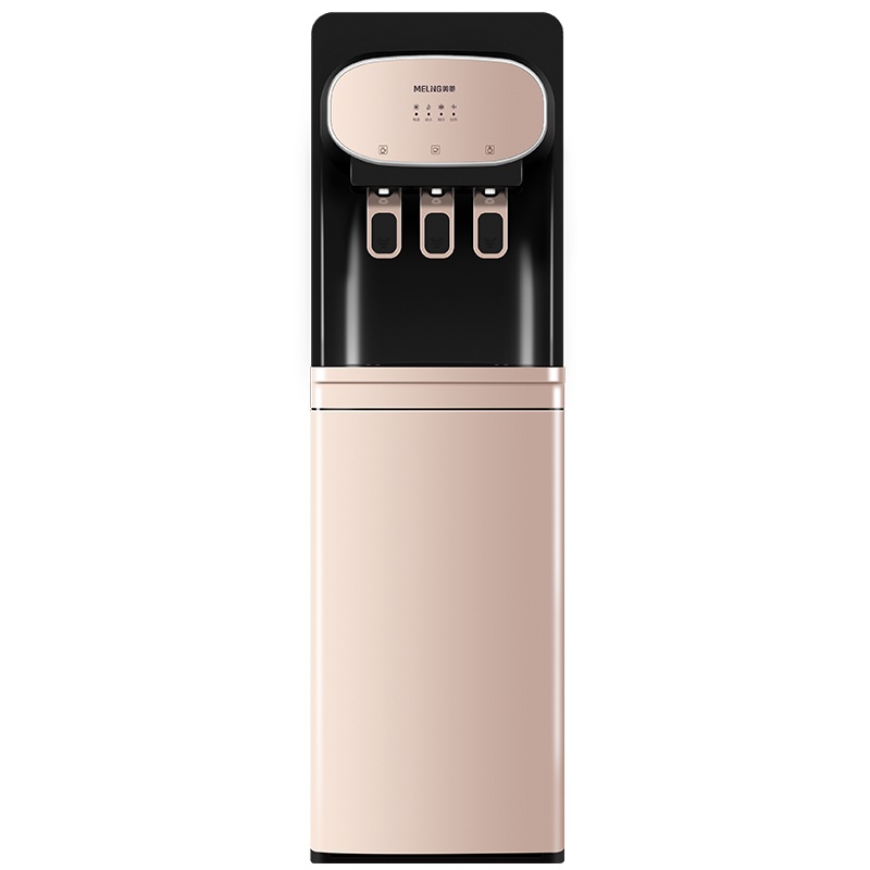 美菱(MELING)饮水机MY-L213家用冰温热型 食品级304不锈钢内胆 全自动新款双门立式柜式下置水桶款饮水机