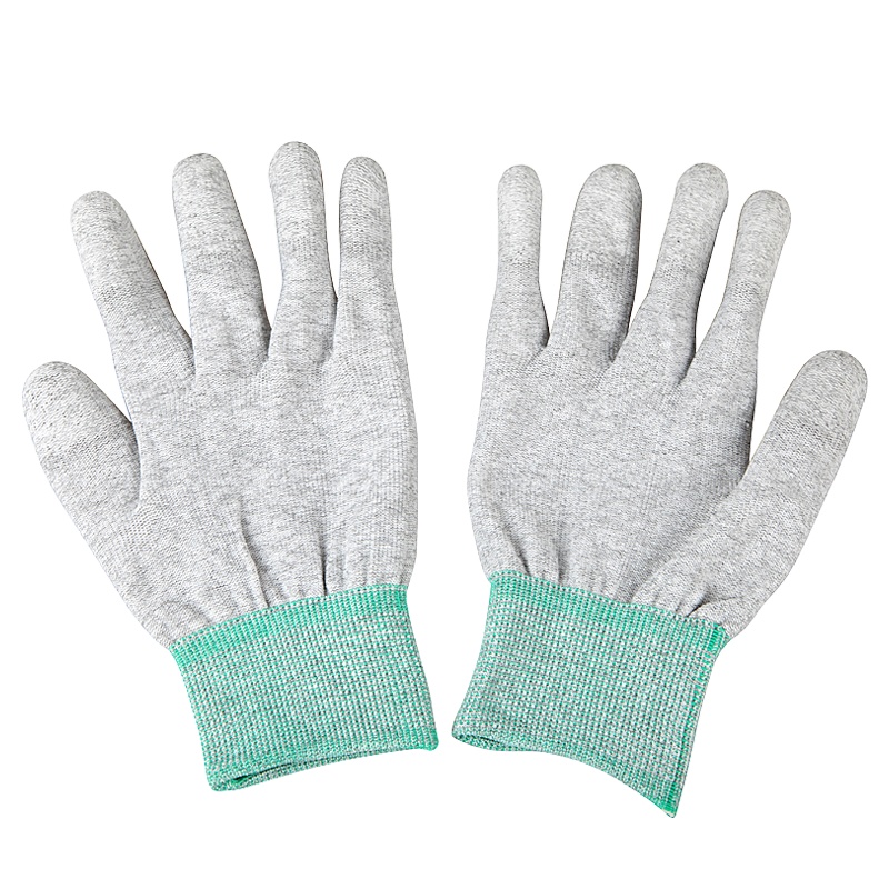 赛拓(SANTO)2003 防静电PU涂指手套10付装 劳防劳保手套