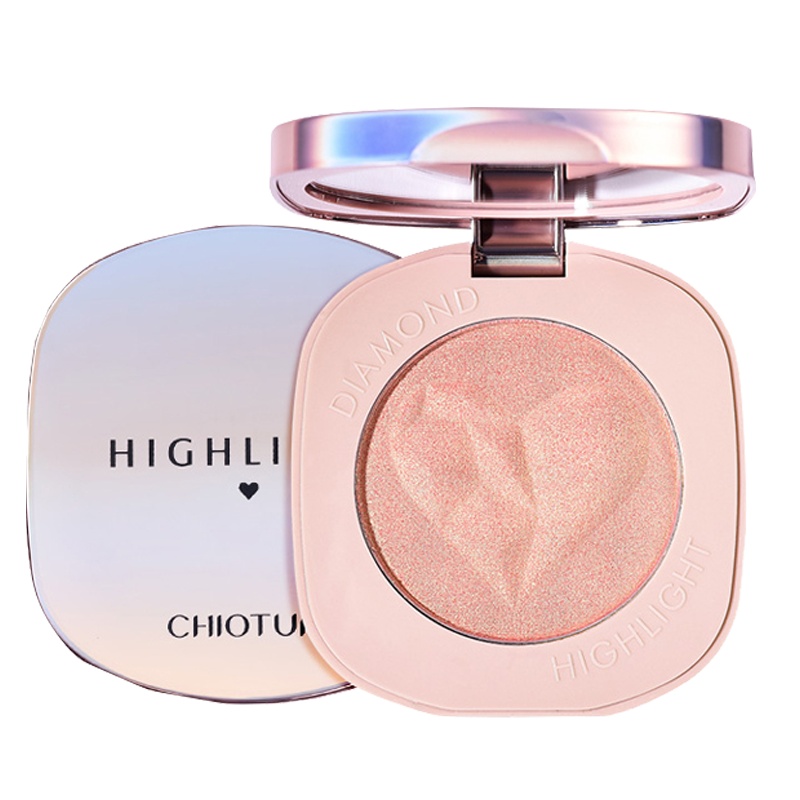稚优泉单色高光修容盘钻石高光粉脸部修容粉珠光闪粉卧蚕修容鼻影