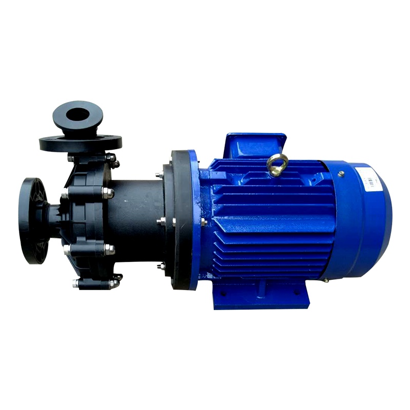 胜川宝2hp 1.5kw电镀污水处理循环防腐泵 耐酸碱泵塑料磁力驱动循环泵无泄漏无机封离心驱动