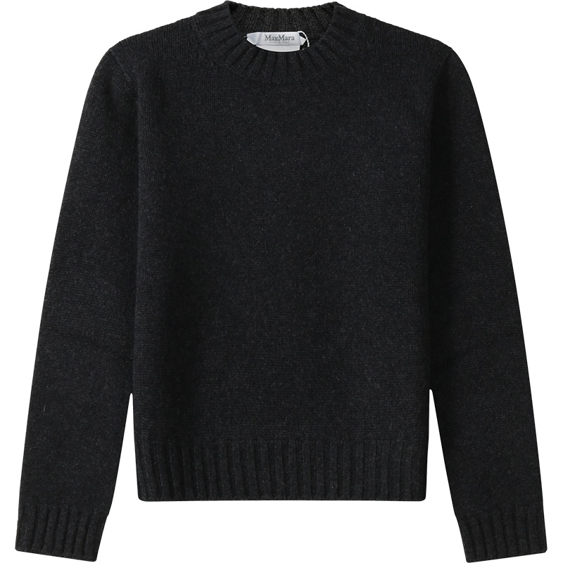 麦丝玛拉 MAX MARA 女士绵羊毛/山羊绒圆领长袖针织衫羊毛衫毛衣LODI