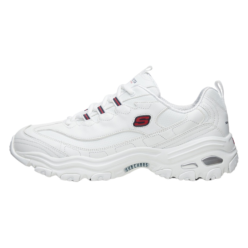 Skechers斯凯奇男鞋复古厚底熊猫鞋老爹鞋休闲运动鞋小白鞋51888