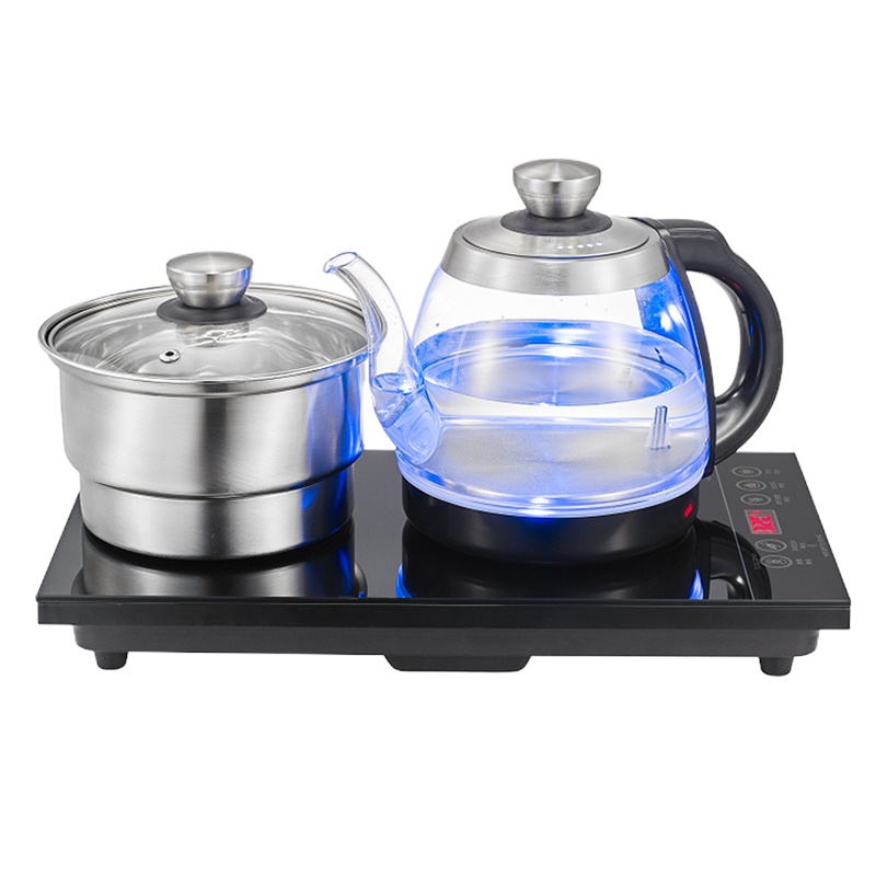 特诺星(TeNuoXing) 电热水壶 全自动彩灯保温版S7黑色(Z)