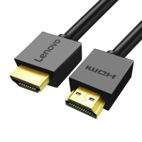 联想(Lenovo)HDMI线2.0版4K数字高清线畅享版0.5米3D视频笔记本电脑机顶盒连接电视投影仪显示器连接线
