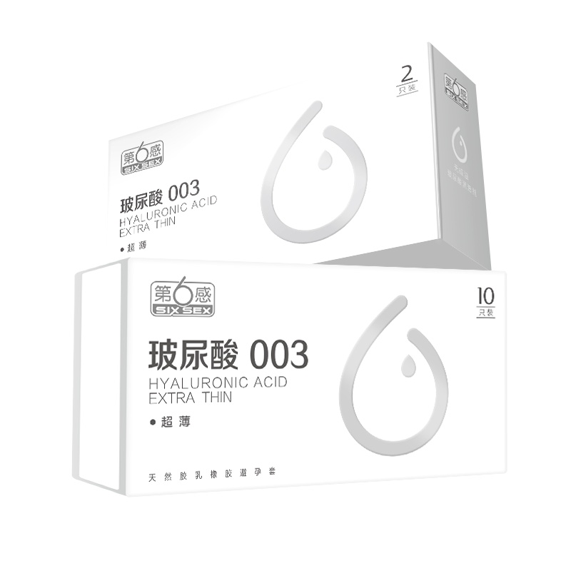 [苏宁自营]第六感情趣避孕套男玻尿酸升级超润滑组合装30只男用女用超滑超薄安全套螺纹阴蒂刺激套子官方旗舰正品授权