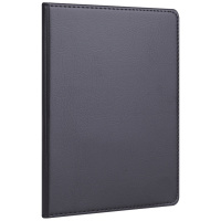 得力(deli)7901 25K80张商务经典皮面本2本办公用品教师节礼物 会议记事本日记本笔记本子文具 黑