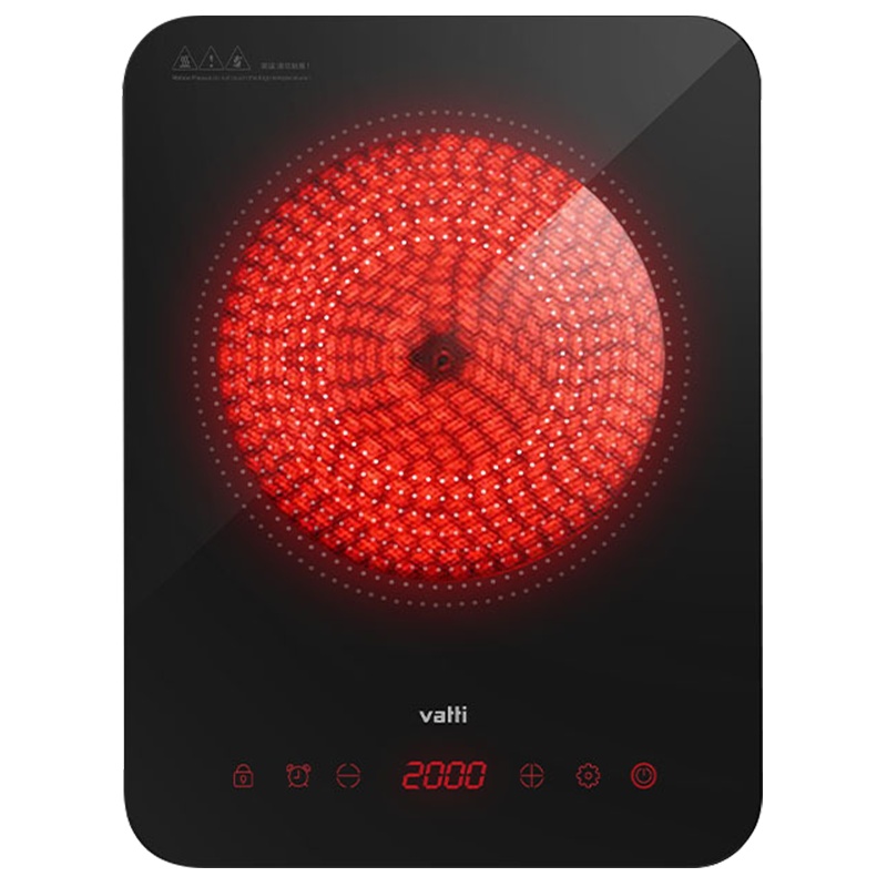 华帝TLSK-20GB08电陶炉静音家用特价小电磁炉小型光波炉煮爆炒台式煮茶