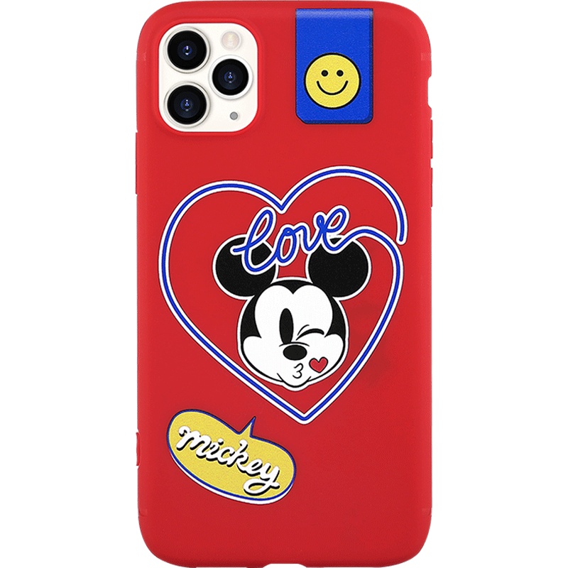 迪士尼正版iPhone11ProMax手机壳网红11Pro保护套硅胶软壳防摔全包米奇米妮鼠唐老鸭苹果11手机壳潮男女情侣