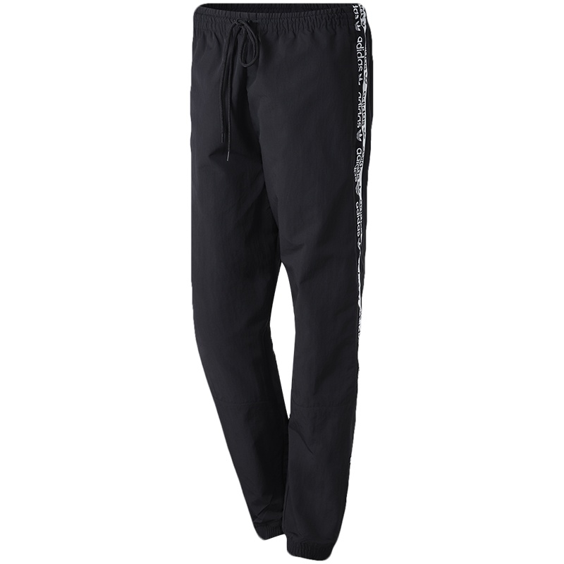 阿迪达斯三叶草男服运动长裤串标收口小脚休闲运动服GJ6748