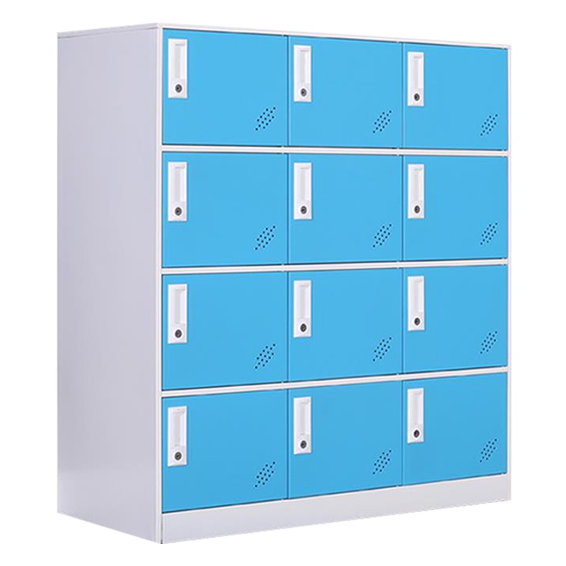 匡大 办公柜 钢制铁皮储物柜换衣柜存包柜带锁12门更衣柜 KDT403