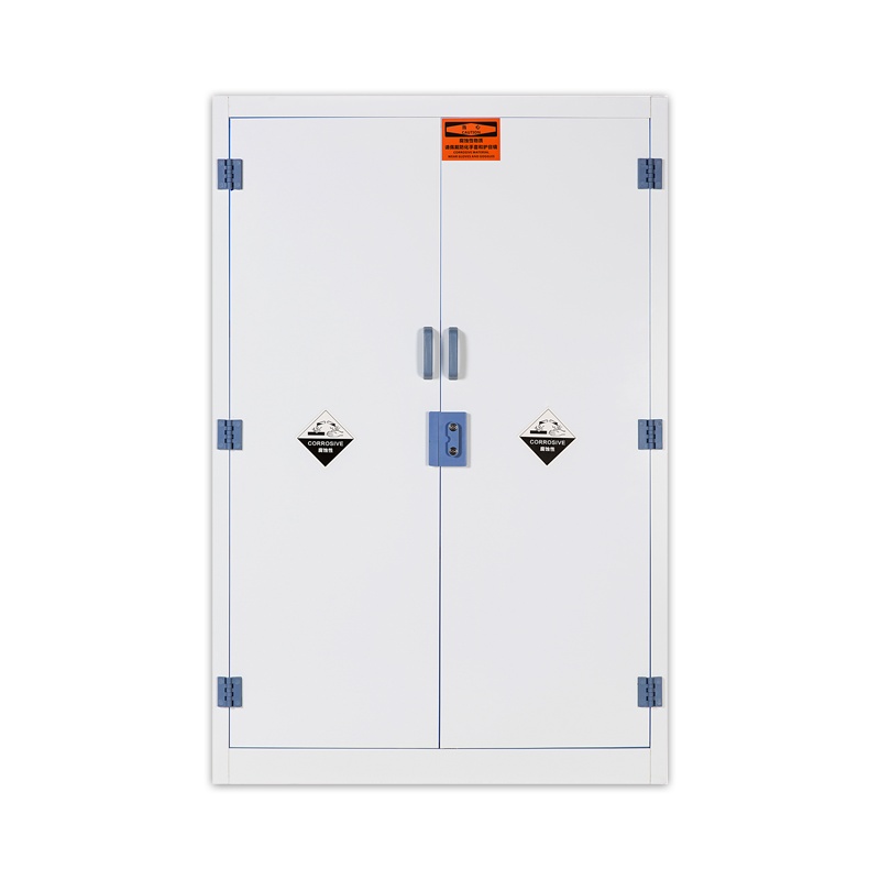 振奥 化学药品柜PP酸碱柜实验室硫酸盐酸储存柜化学试剂危化品安全存放柜 45加仑
