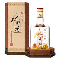 【官方旗舰店】水井坊 井台瓶 38°浓香型白酒 礼盒装 500mL