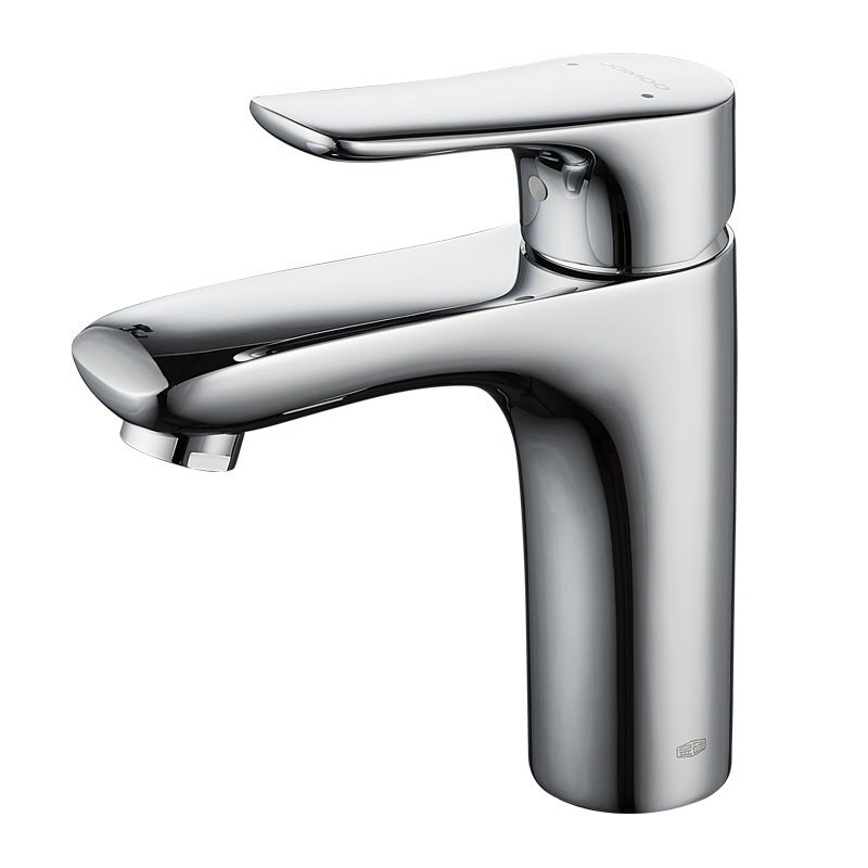 JOMOO九牧家用洗手盆水龙头冷热水洗脸池卫生间台上铜龙头家用防溅头32150