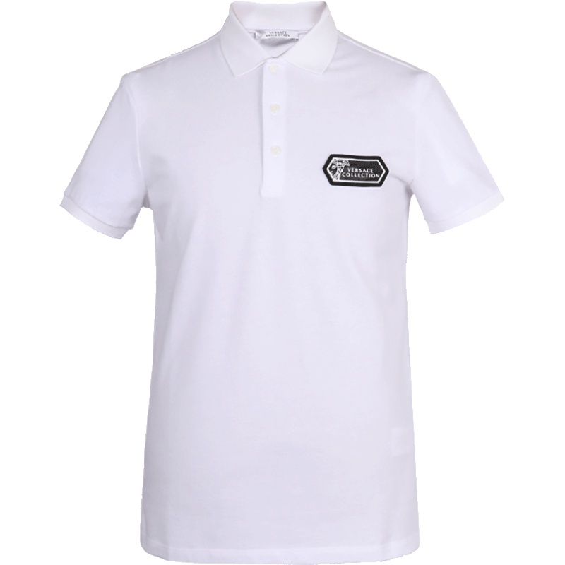 VERSACE COLLECTION 范思哲男士棉质短袖POLO衫 V800543T VJ00068