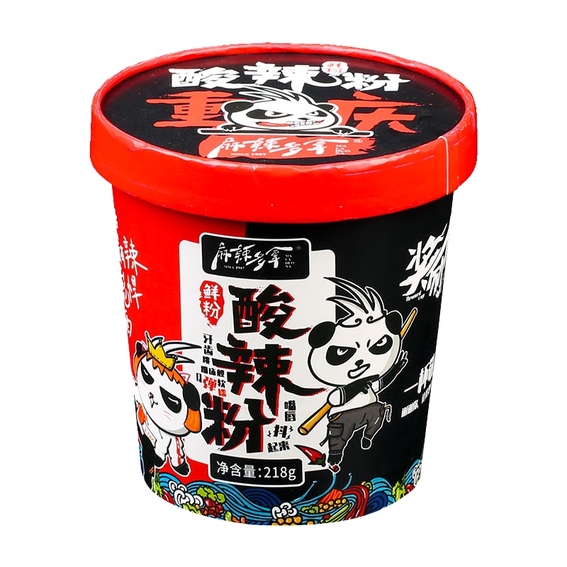 麻辣多拿杯装酸辣粉218g 足量大杯装 方便速食湿粉粉条