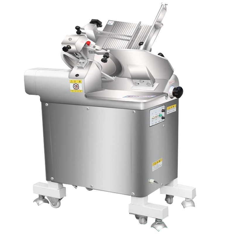 乐创(lecon) LC-Q30 全自动商用切片机牛羊肉卷电动台式不锈钢切肉机 13寸立式切片机