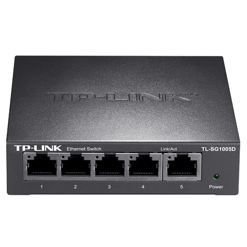TP-LINK 5口千兆交换机 TL-SG1005D
