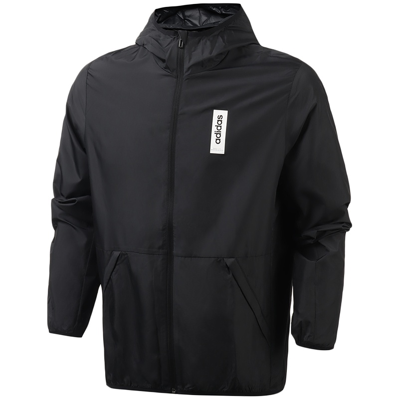 阿迪达斯男服外套连帽夹克运动休闲服装EI5588