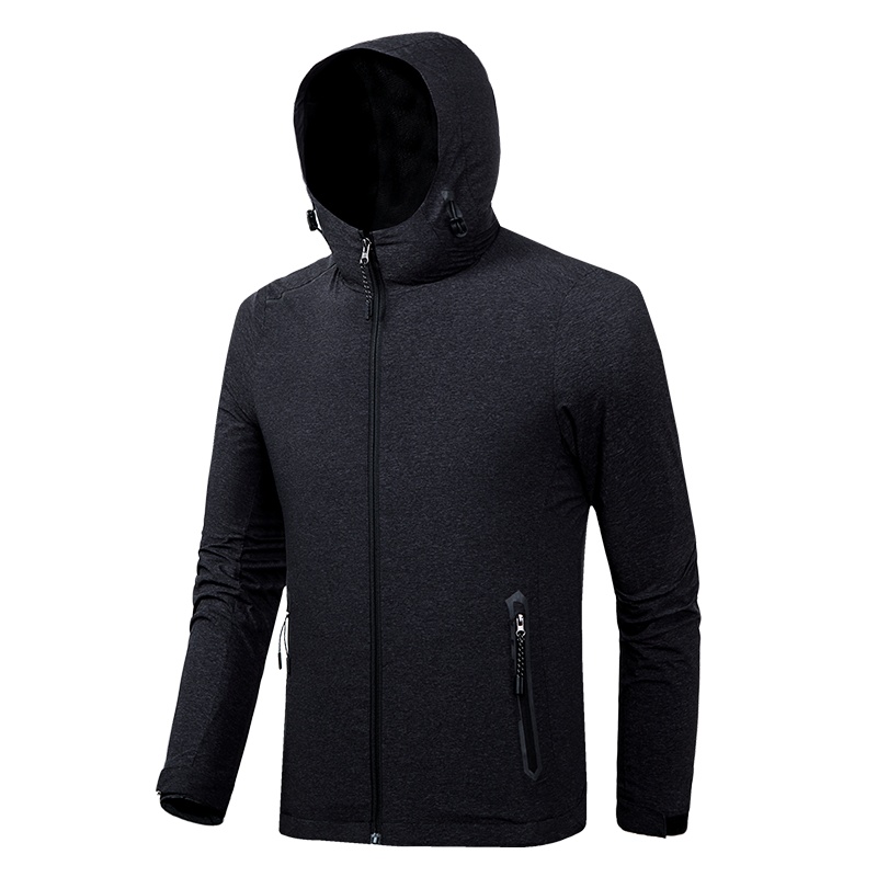 木林森(MULINSEN)情侣款休闲舒适透气不粘身不起球阳离子外套