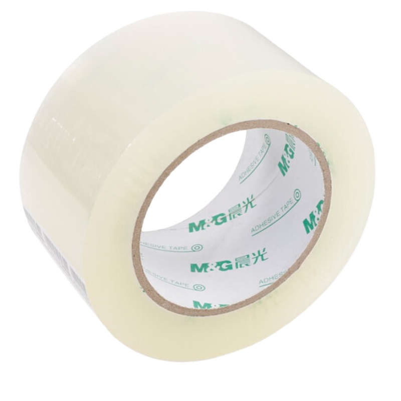 宽胶带 普通透明封箱胶带 普通透明打包胶带60mm*150y 5卷装