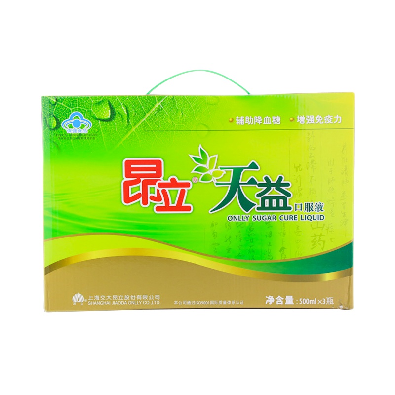 昂立山药葛根口服液 500ml/瓶*3瓶