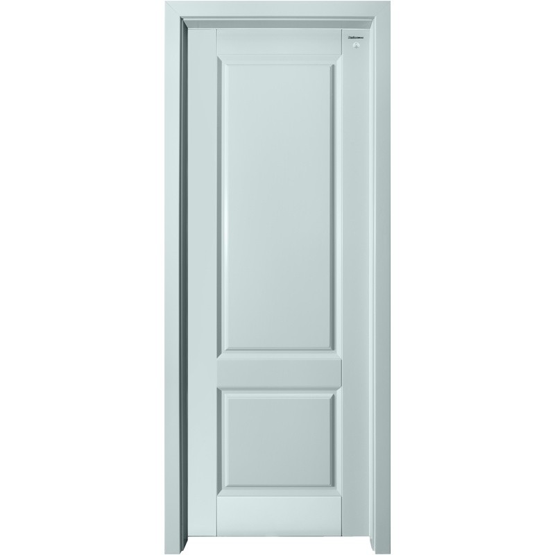 美心木门简约卧室门家用定制实木复合门8745深铣花环保烤漆套装门