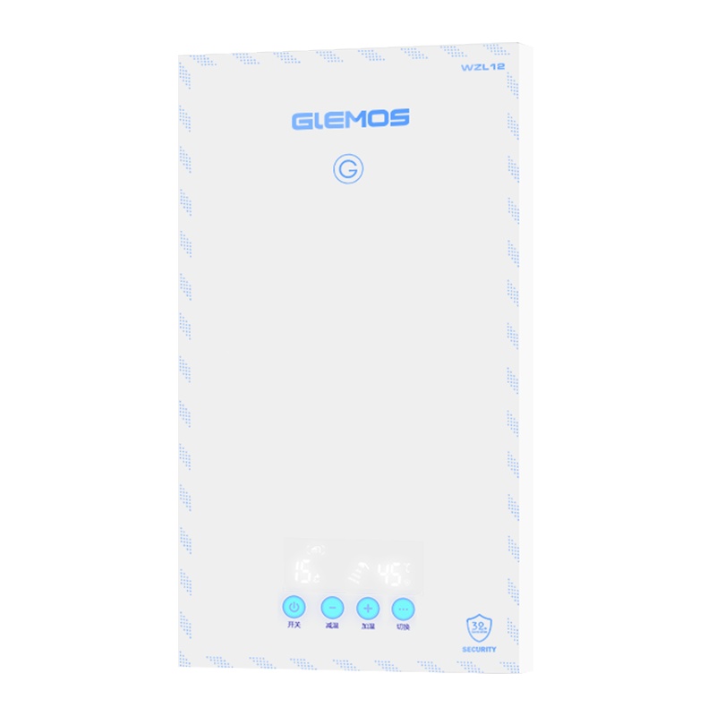 格林姆斯(GLEMOS))WZL12-8.5KW-白色 即热式热水器家用卫生间洗澡淋浴小型速热智能恒温