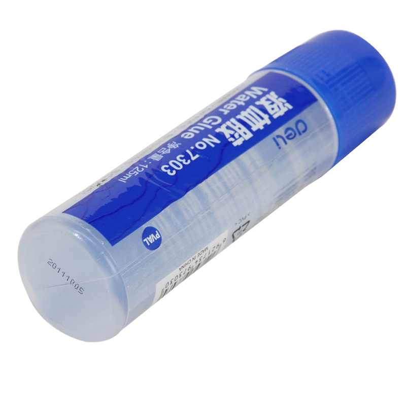 得力(deli) 7303/125ml液体胶水(12支/盒)