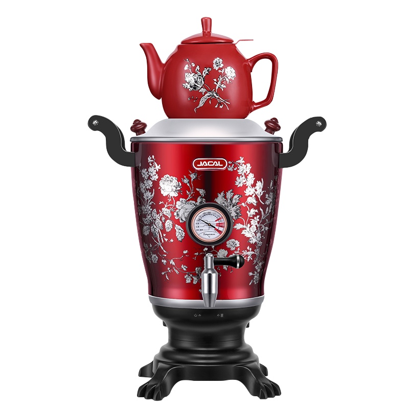 Jacal/积高 电水壶 GL-T19F 电热水壶 断电保温 烧水壶 复古电茶壶 大容量电水壶 商用