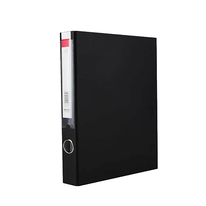 得力(deli)5454纸板双强力文件夹6个 45mm硬纸板双夹a4文件夹 纸质加厚硬面壳资料商务档案强力夹