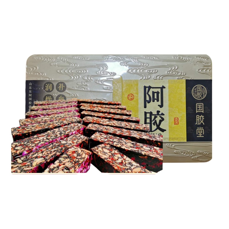 国胶堂阿胶金标黑驴皮500g