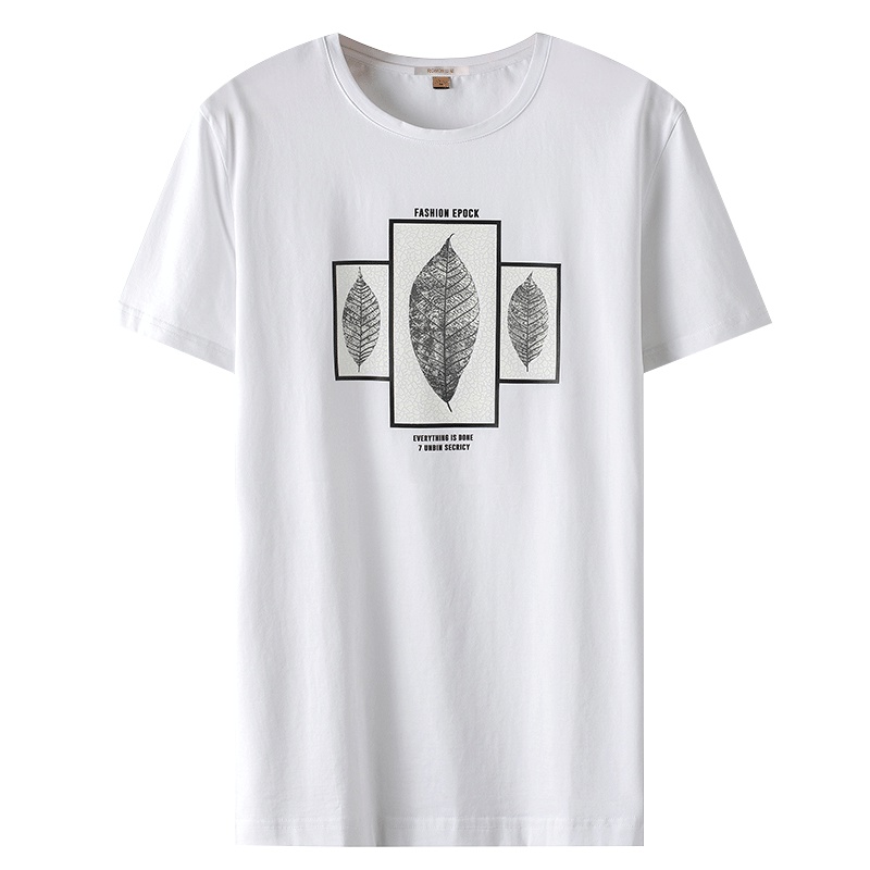 罗蒙(ROMON)夏季男士商务休闲短袖T恤3009