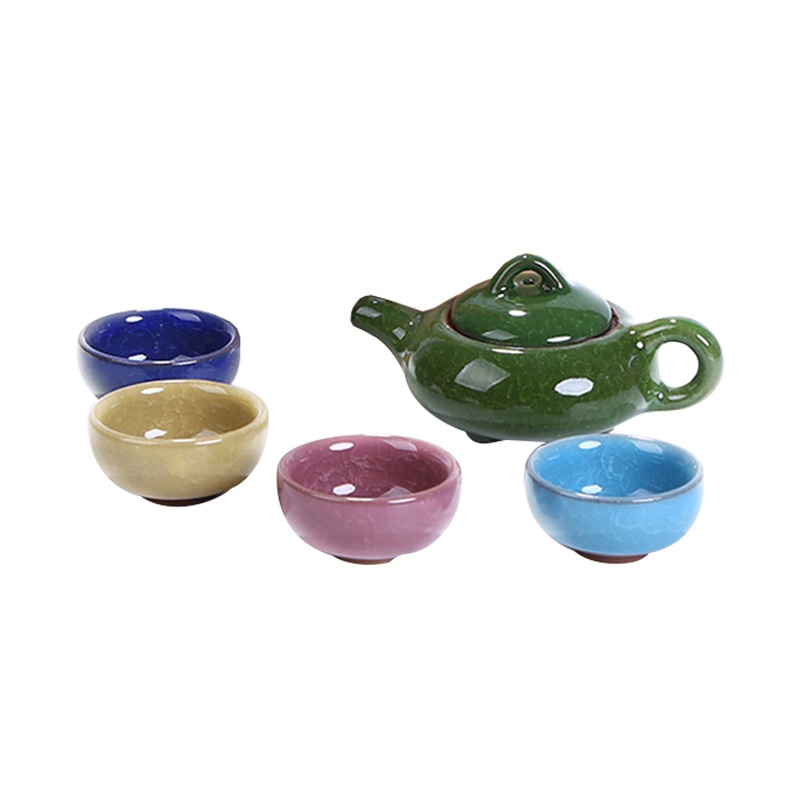 SCP 多彩冰裂陶瓷杯套装 SCP-YW0495 多色陶瓷杯7件套（单位：件）