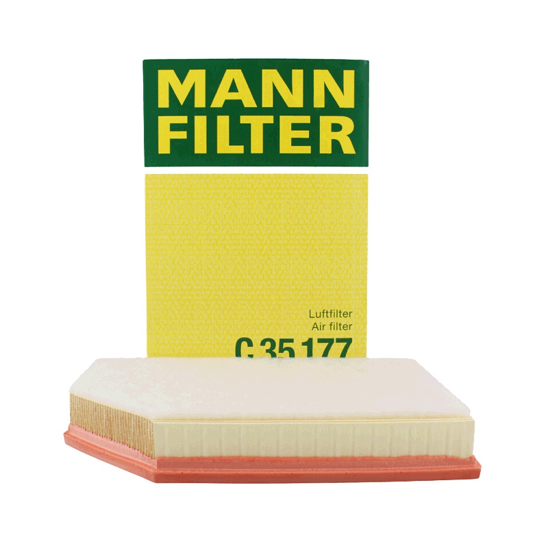 曼牌(MANN)空气滤C35177适配沃尔沃S80L/S60L/XC60/沃尔沃进口S60II/S80II/XC60