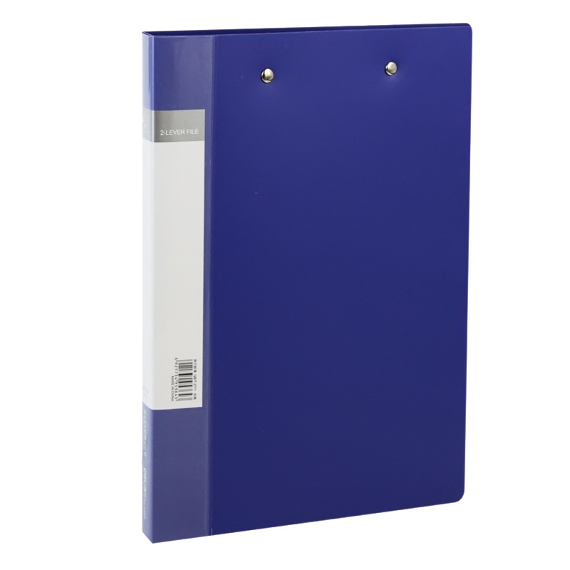 [精选]得力(deli)5364 办公文件夹 A4资料整理夹 单强力夹插袋双夹长押夹板夹文件夹