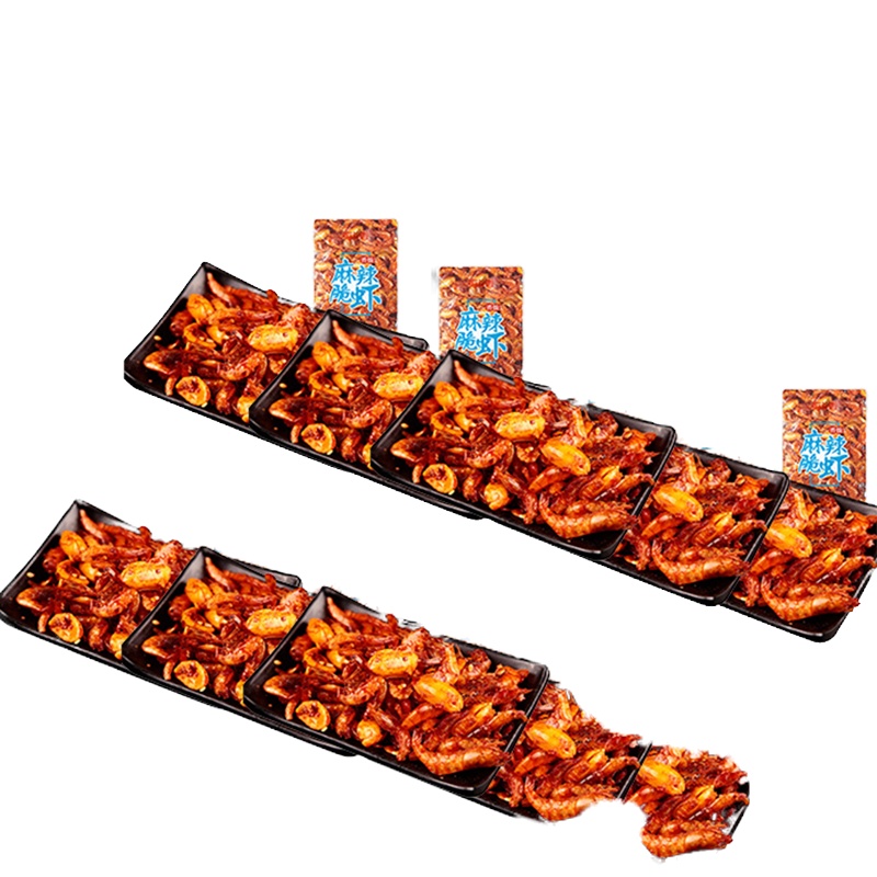 PY蜀道香 脆虾10g*10袋 休闲零食