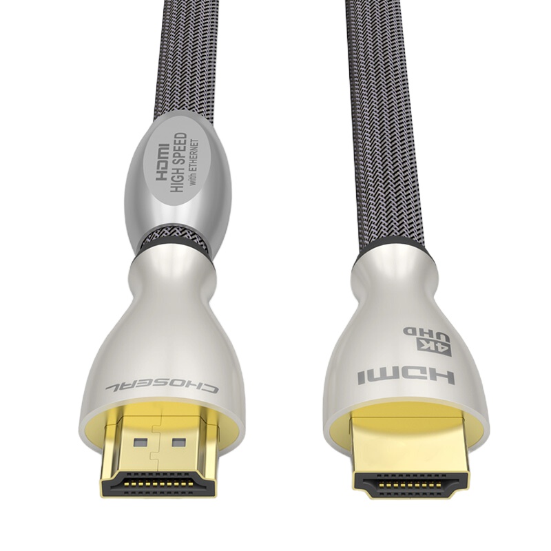秋叶原(CHOSEAL)HDMI线 2k*4k 3D数字高清线 电视电脑游戏机 3米 TH-618T3
